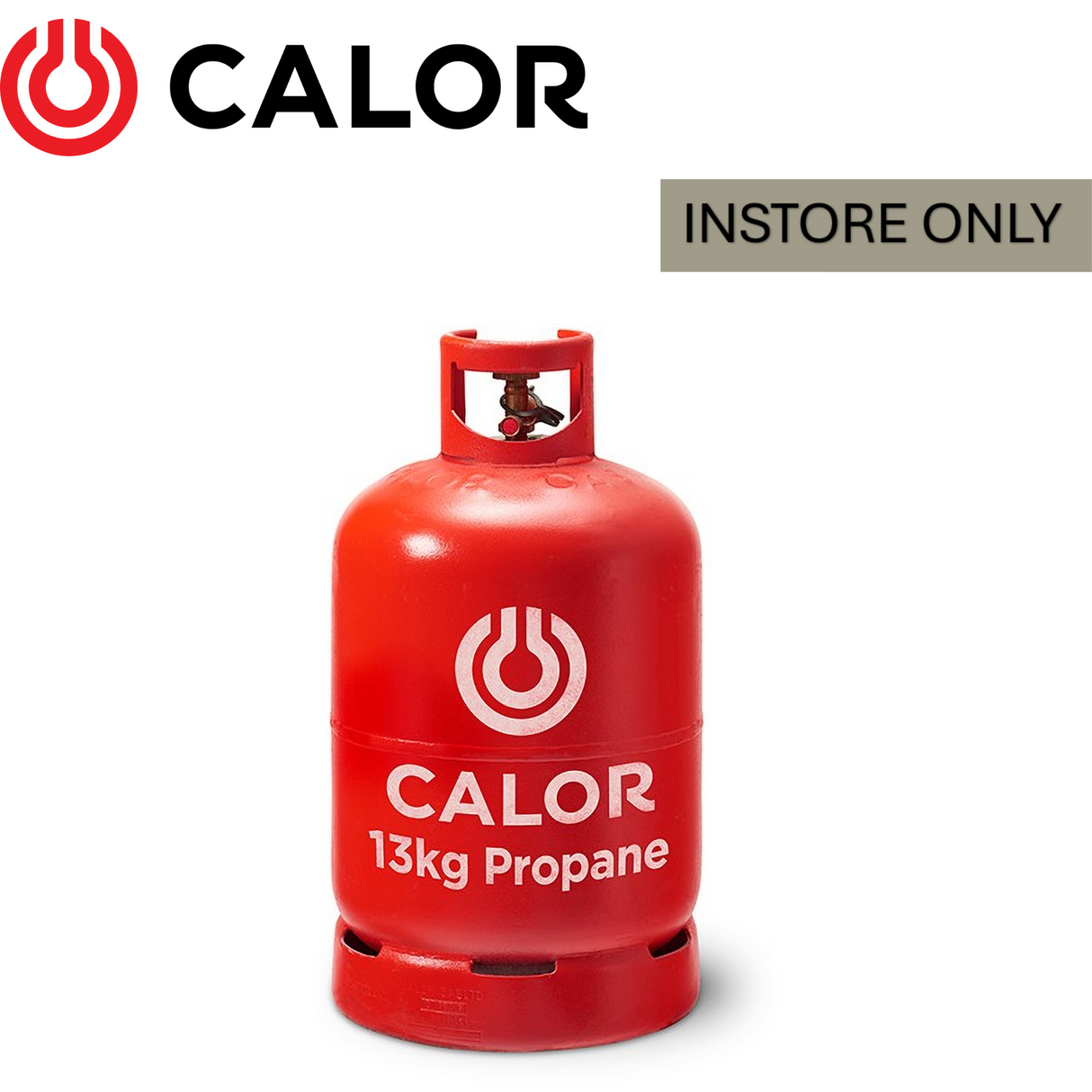 Calor Propane 13kg Gas Bottle INSTORE ONLY!