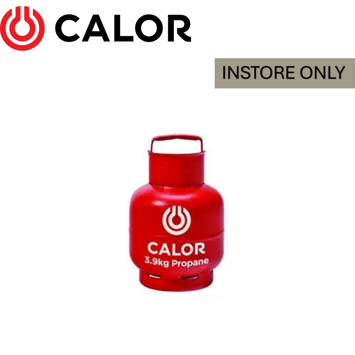 Calor Propane 3.9kg Gas Bottle INSTORE ONLY!