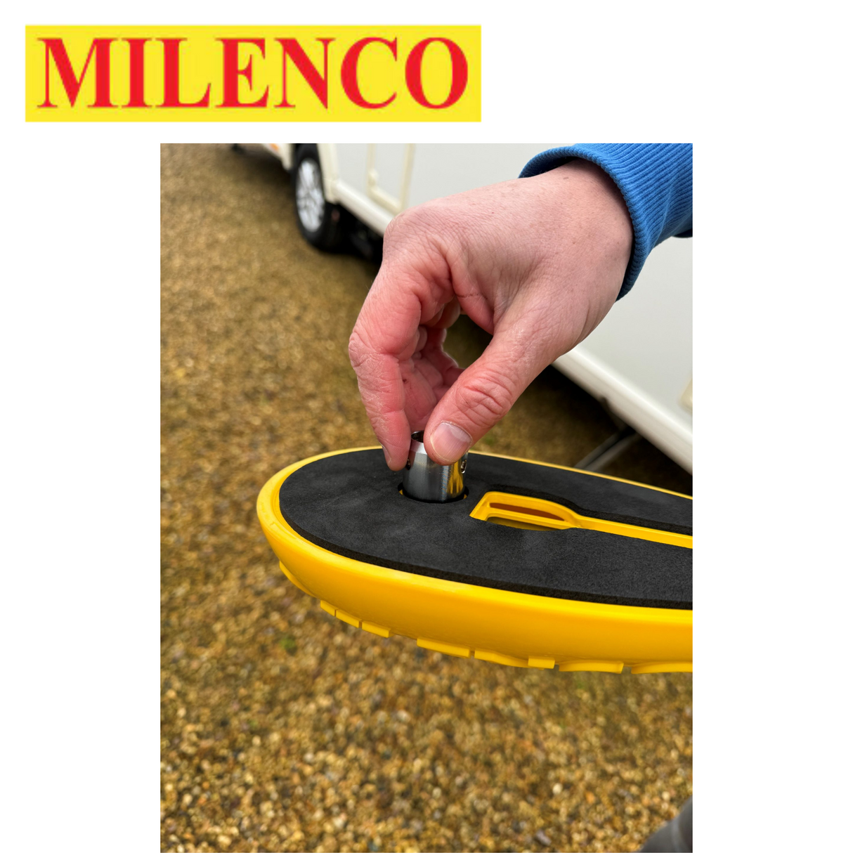 Milenco Wraith 3 Caravan Wheel Lock