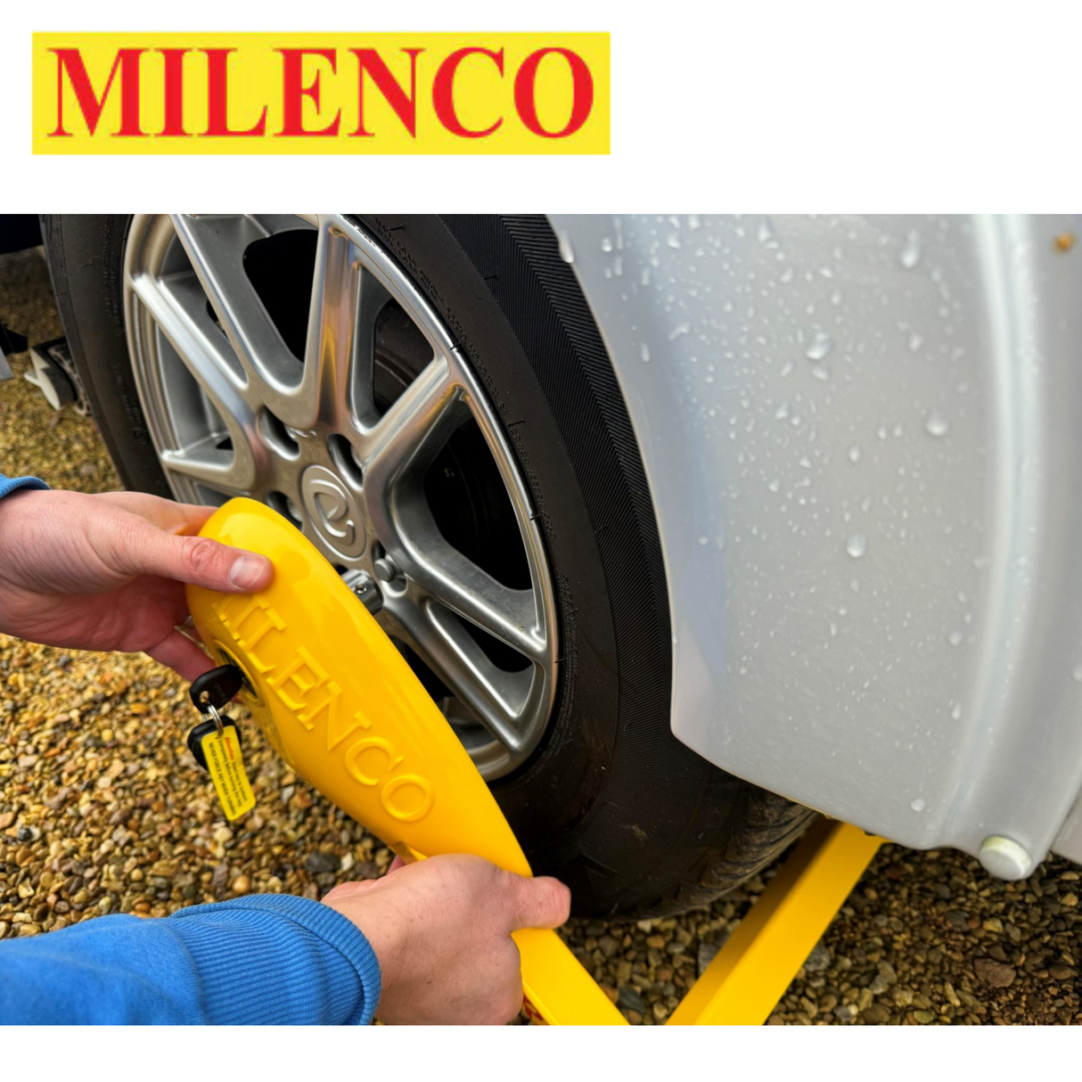 Milenco Wraith 3 Caravan Wheel Lock