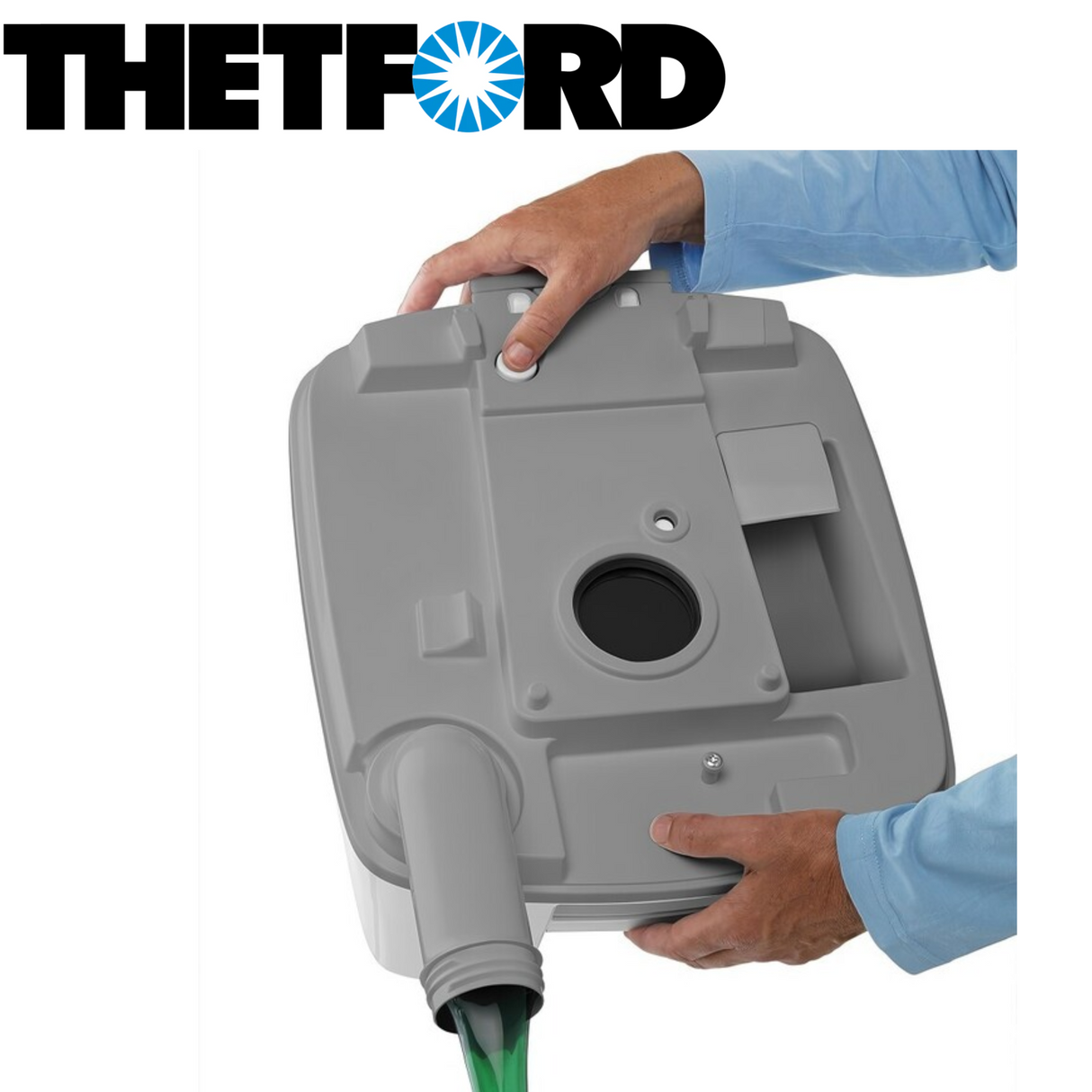 Thetford Porta Potti 345 Qube Portable Toilet