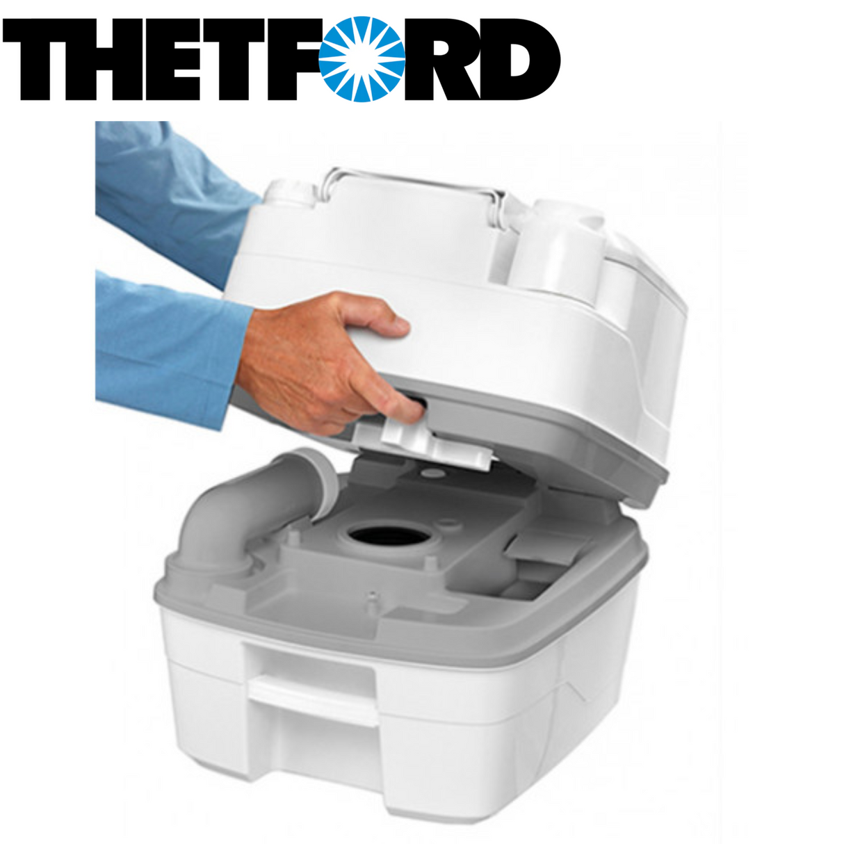 Thetford Porta Potti 345 Qube Portable Toilet