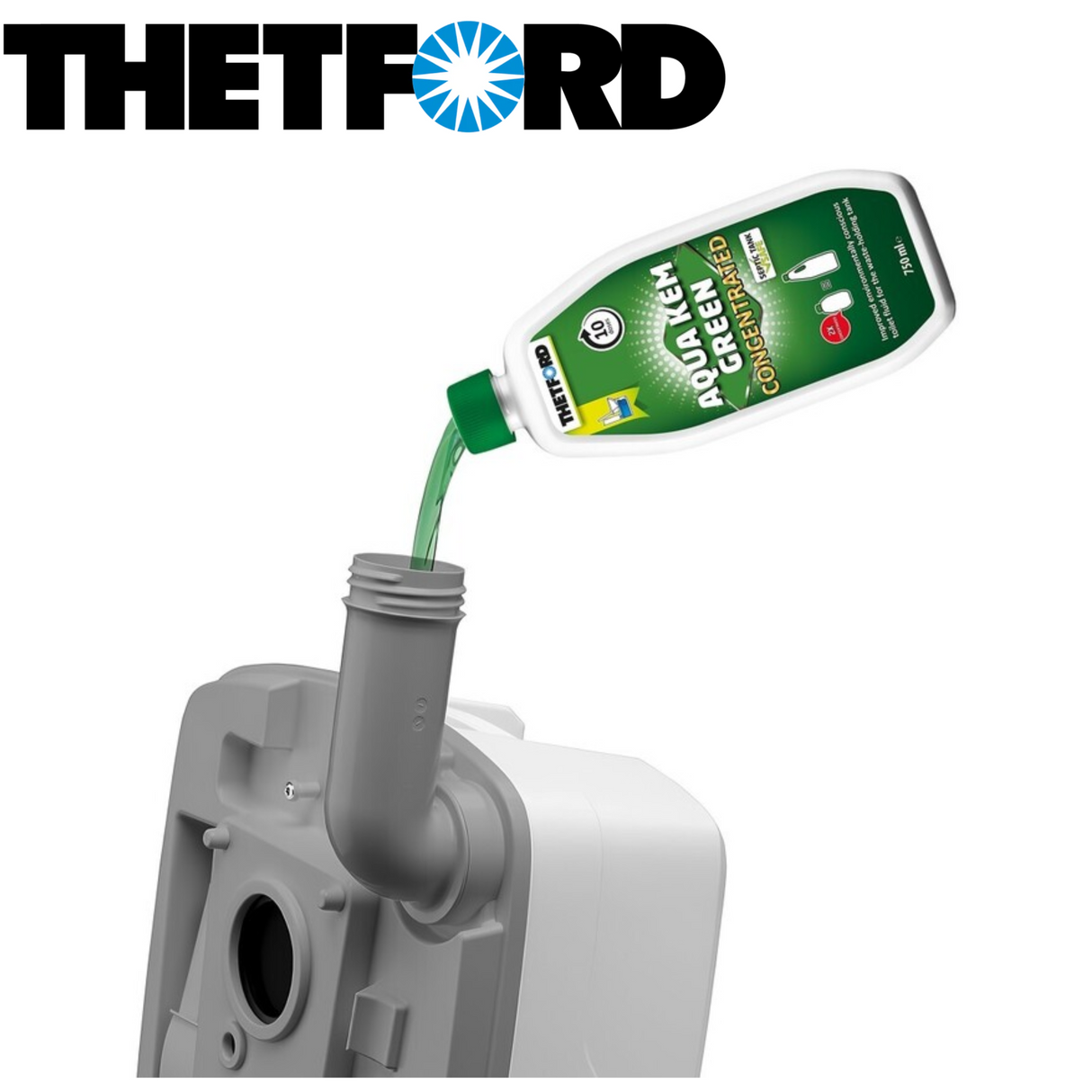 Thetford Porta Potti 345 Qube Portable Toilet