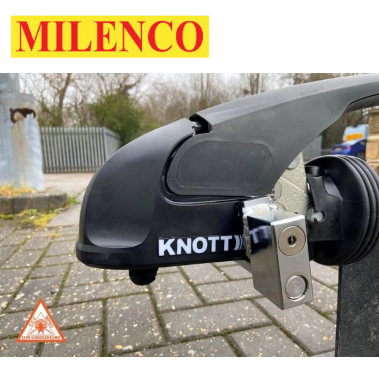 Milenco Compact Knott Stabalizer Head KS 25/30/35 HitchLock - 6712