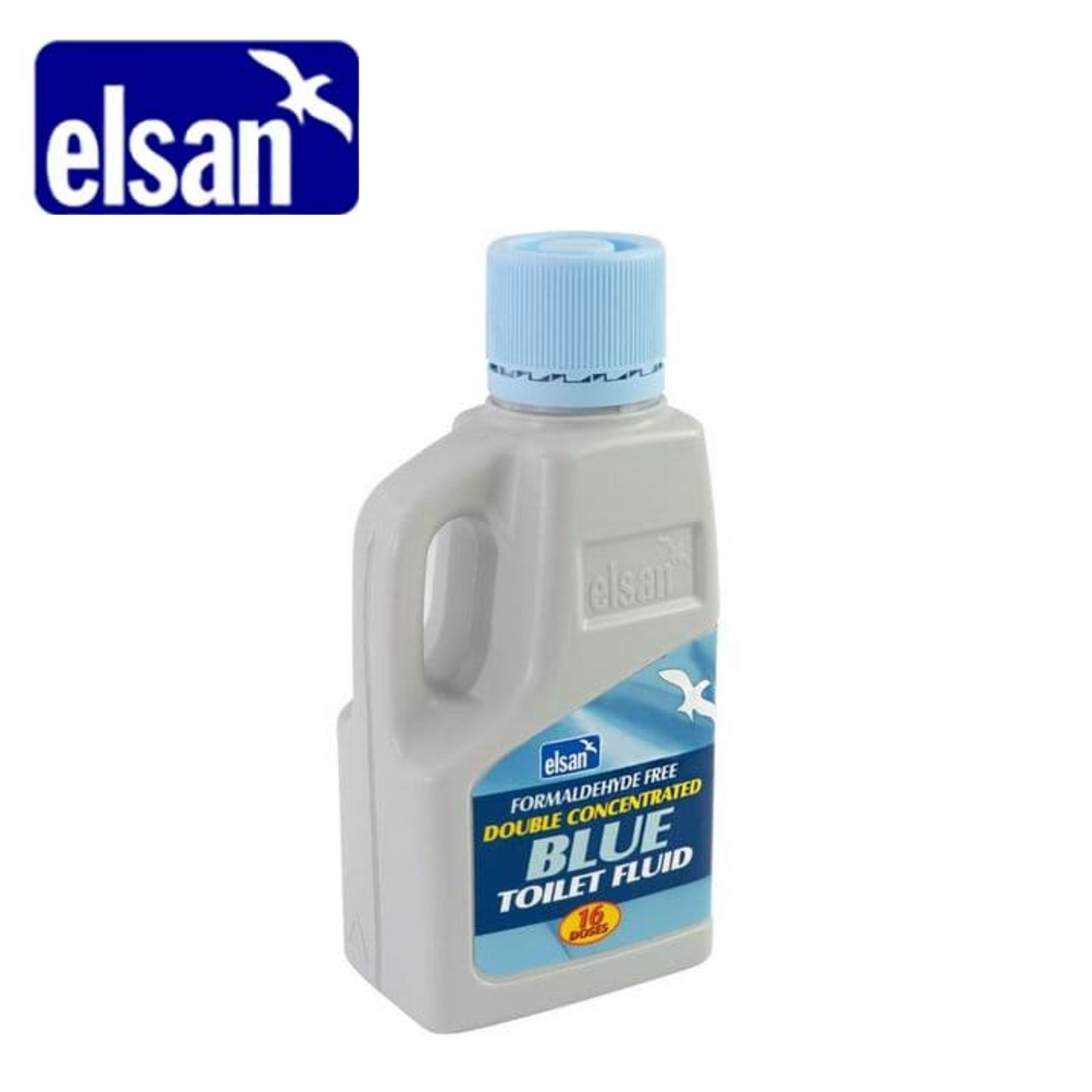 Elsan Blue 1L Double Concentrated FORMALDEHYDE FREE Toilet Fluid