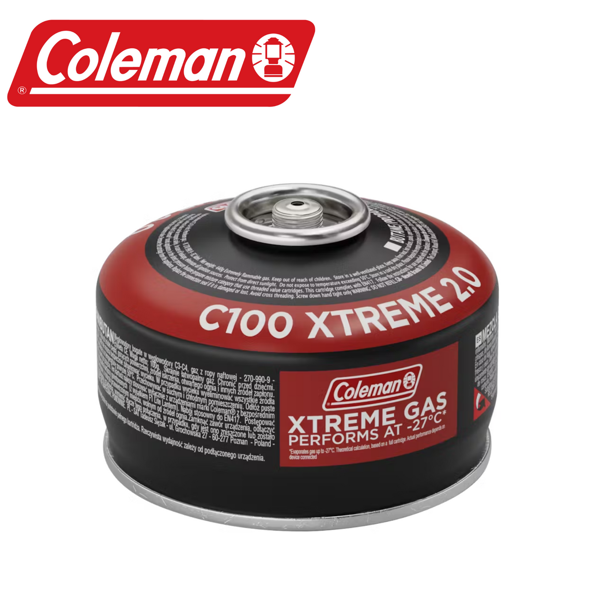 Coleman C100 Xtreme 2.0 Gas Cartridge