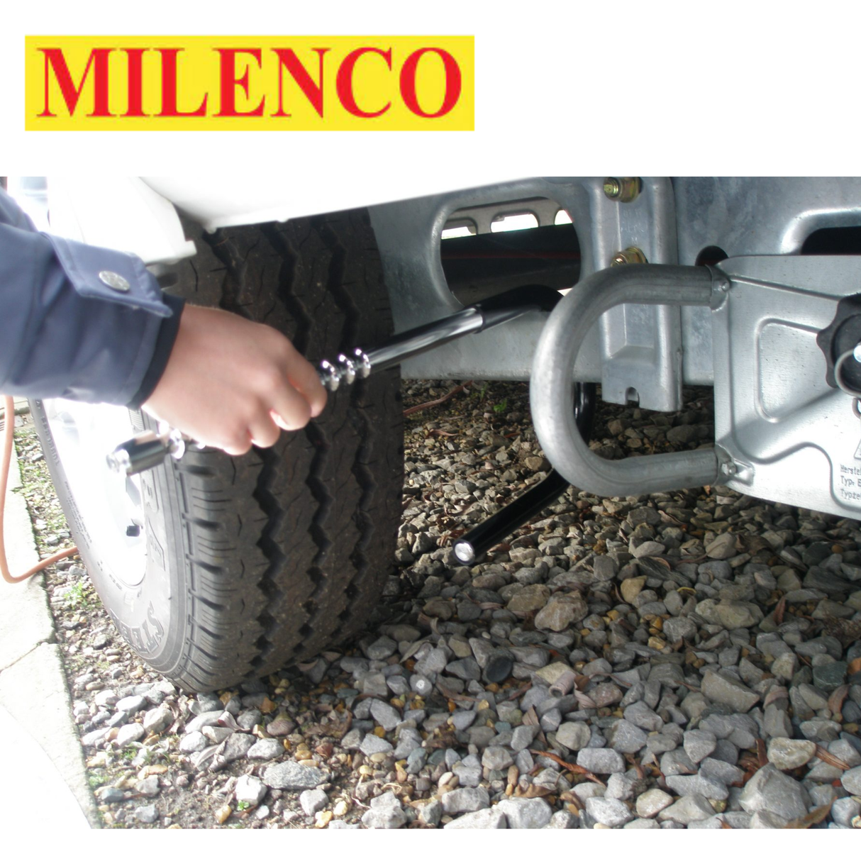 Milenco Compact C WheelClamp For Alloy and Steel Wheels - 3520