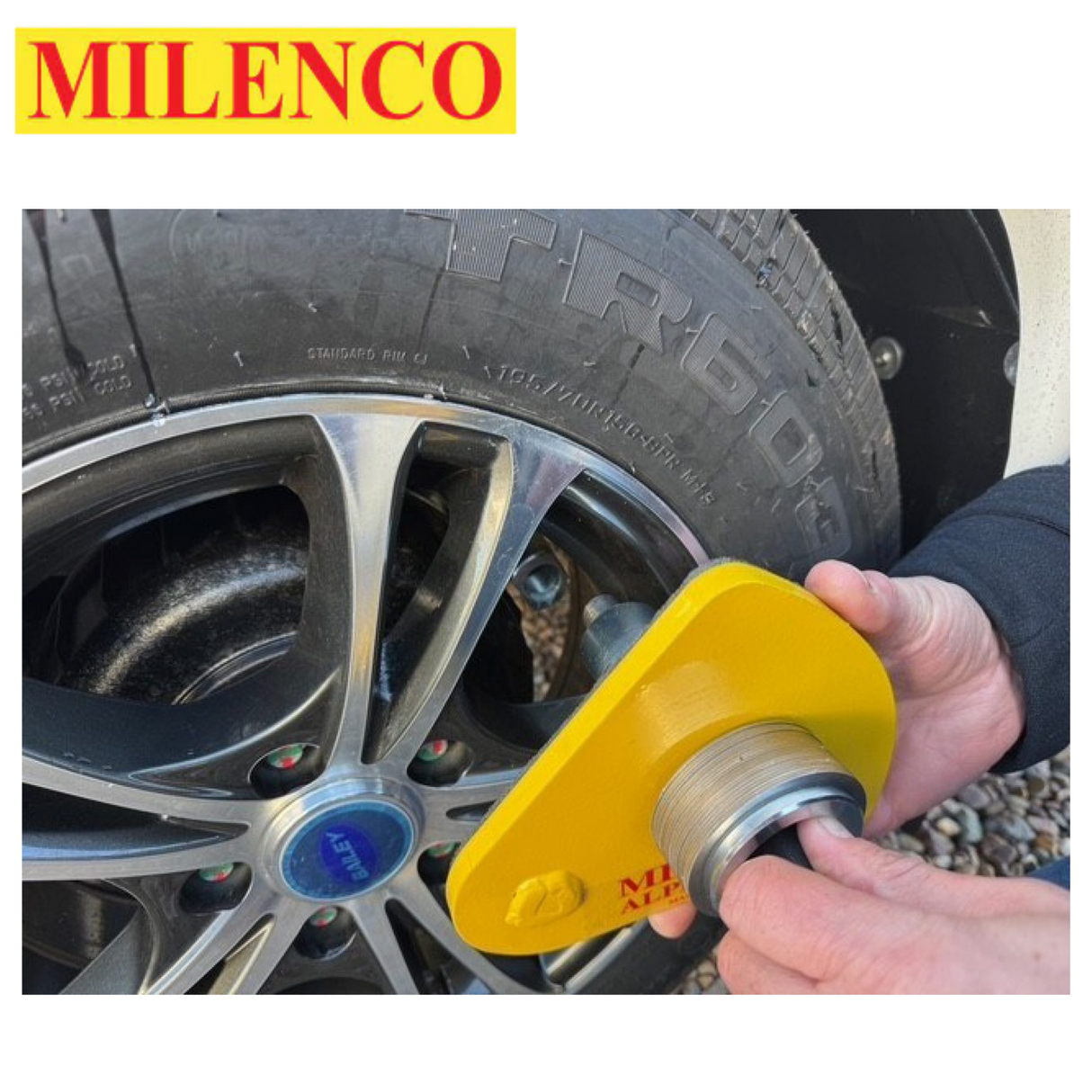 Milenco Alpha Diamond Wheel Lock