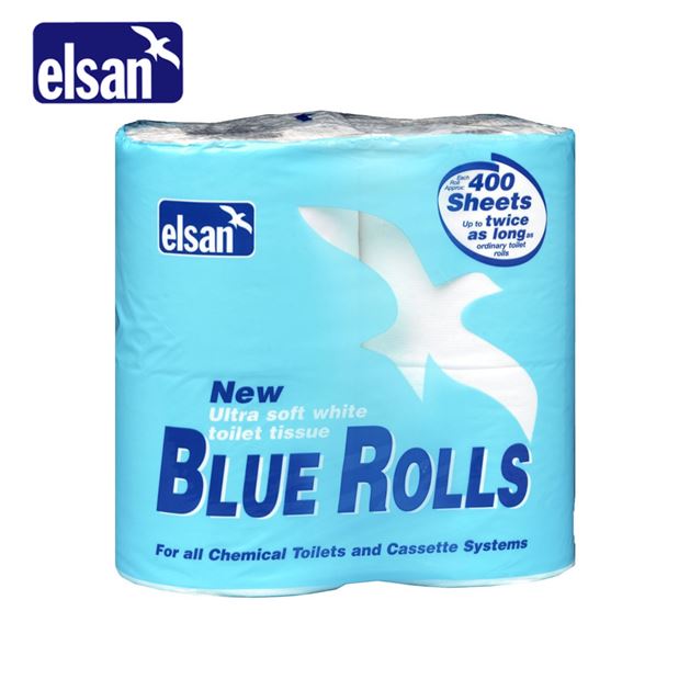 Elsan Blue Rolls Toilet Tissue