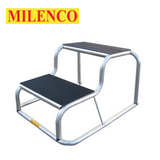 Milenco Aluminium Rubber Double Step
