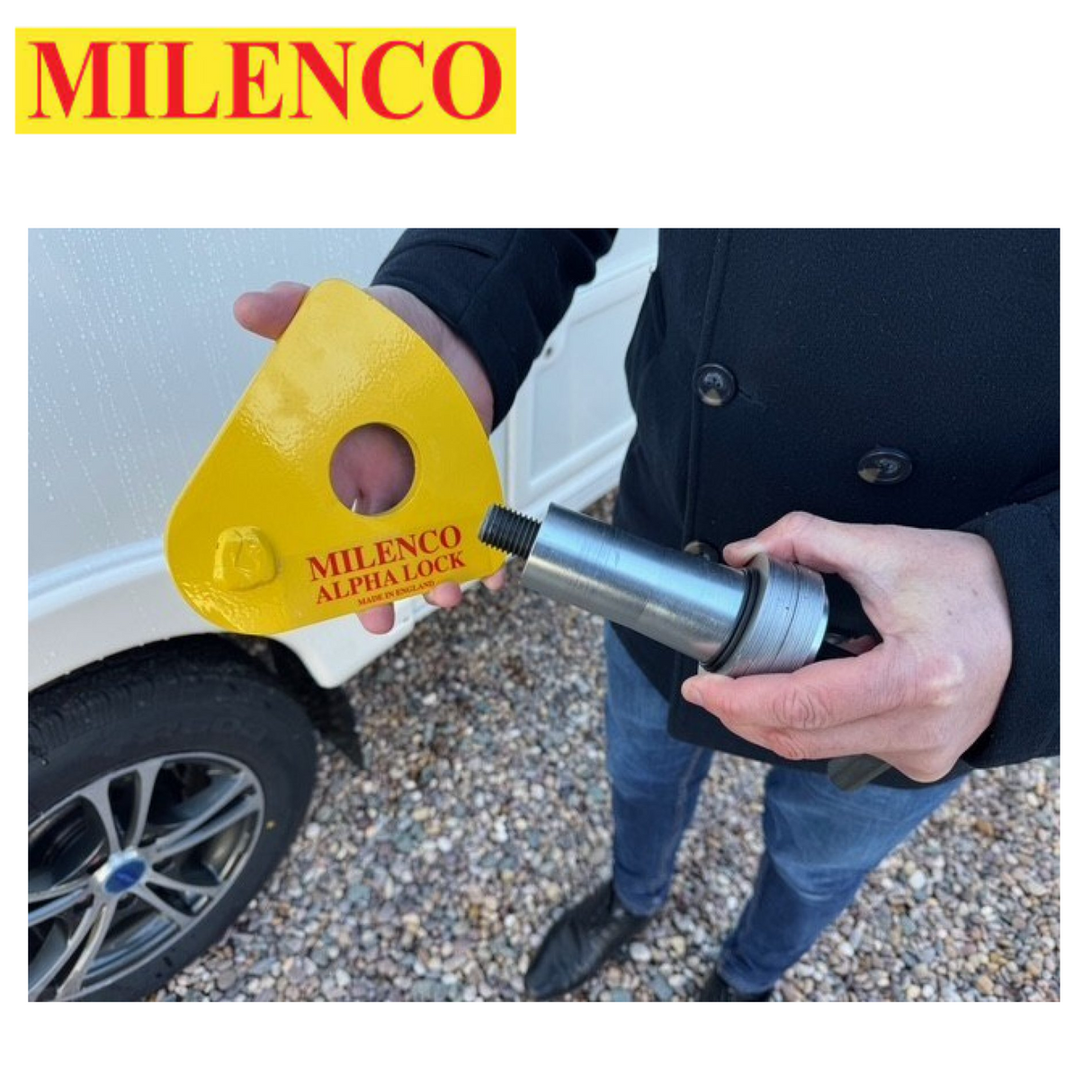 Milenco Alpha Diamond Wheel Lock