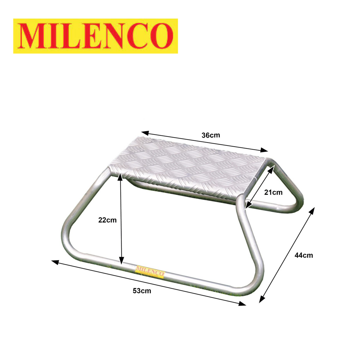 Milenco Aluminium Single Step