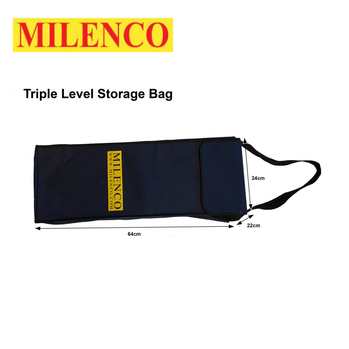 Milenco Triple 3 Levellers With Storage Bag