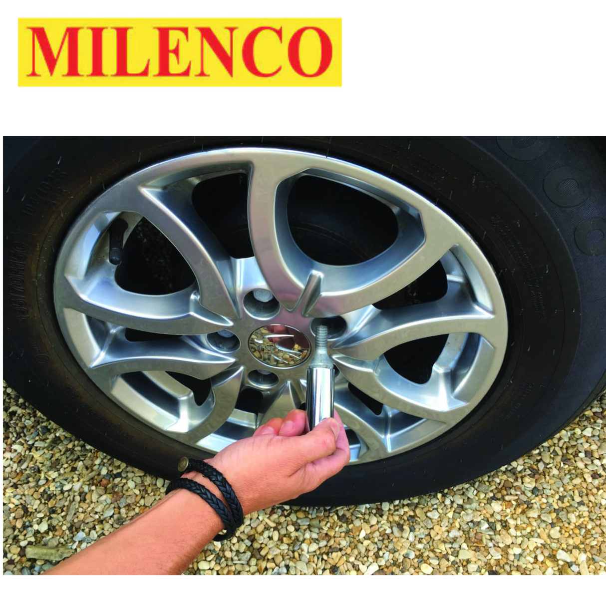 Milenco Wraith 3 Motorhome Wheel Lock Fits Ford Transit version (2020 onwards)