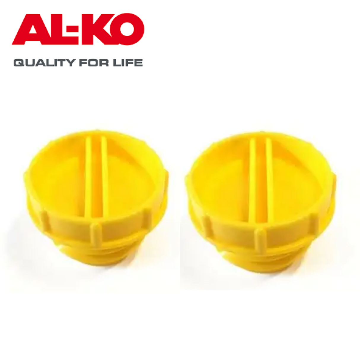 ALKO Replacement Receiver Cap Yellow 2 Pack